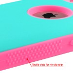 Funda Protector Mixto Apple Iphone 6 Antiderrapante Aqua / Rosa (17003907) by www.tiendakimerex.com